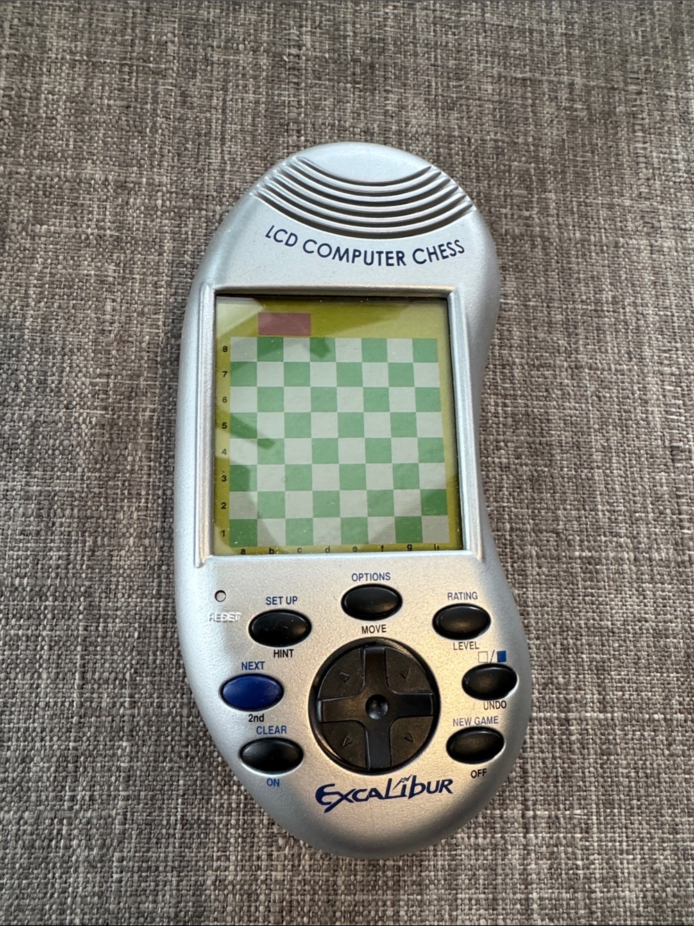 Excalibur LCD computer chess handheld game